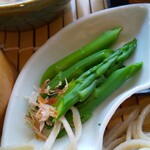 遊の丘 - アスパラ醤油漬け(R5.4.22撮影)