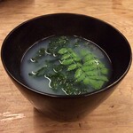 魚津屋 - 蛤の蒸したお汁