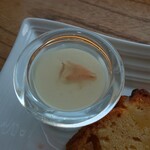 遊の丘 - プチデザートの一部～桜のパンナコッタ(R5.4.22撮影)