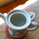 遊の丘 - サラサラの蕎麦湯(R5.4.22撮影)