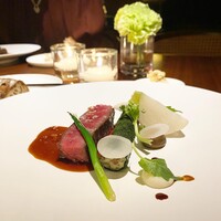 The Jade Room + Garden Terrace - 和牛、舞茸、かぶ、ほうれん草