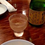 どぜう飯田屋 - 冷酒の小瓶を