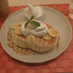 cafe Rob - キャラメルバナナパンケーキ