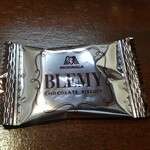 キッチン ブルー グローブ - お菓子のアップ