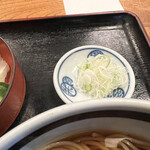 蕎麦処 尾張屋 - 白ネギですね