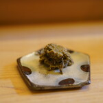 鮨駒 - 牡蠣味噌