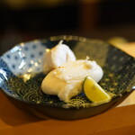 鮨駒 - 真河豚の白子焼き