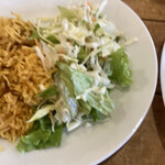 ヴェヌス サウス インディアン ダイニング - サラダが少しカラフルに