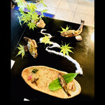 郷土料理ともん - 山女の蕗味噌詰　塩焼き　byまみこまみこ