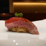 おにく 花柳 - 肉寿司