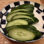 魚津屋 - 胡瓜の漬物