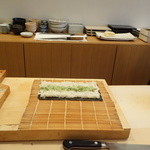 たつ庄 - 山葵巻き