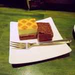 ウエストウッド - デザート　ケーキ選択。