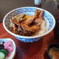 天ぷらふく西 禅と匠 - 『江戸前穴子天丼』