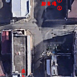 満留賀 - 駐車場の位置（Googleマップ）