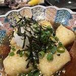 地下酒場 亜時戸 - 自家製豆腐の揚げ出し