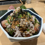 地下酒場 亜時戸 - 豚しゃぶサラダ