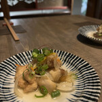 地下酒場 亜時戸 - お通し　南蛮漬け