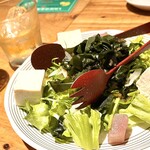 天ぷら酒場 キツネ - きつねサラダ