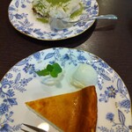 フランボヤン - チーズケーキ、ティラミス（抹茶）