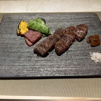 鉄板焼 ステーキ 北野坂 - 