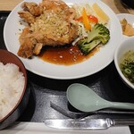 FURON - 龍の油淋鶏定食！