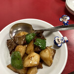 ピカイチ - 里芋と牛肉の炒め小サイズ