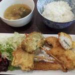 ピーエスワン・バー - 串揚げ定食600円