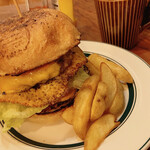 BURGER FUJINO - チーズバーガー