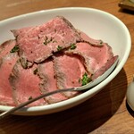 味祭 香笑 - ローストビーフ丼