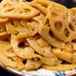 大衆料理　川治 - れんこん煮付け