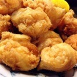 大衆料理　川治 - かすべ唐揚げ