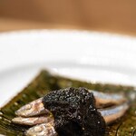 うを徳 - 2023.4 鹿児島産キビナゴ 花山椒 海苔佃煮