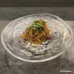 カーサ・デル・チーボ - 蛸の冷製トマトソースのスパゲティーニ