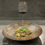 カーサ・デル・チーボ - Luciano Sandrone Dolcetto d'Albaとアニメッラとそば粉のピッツォッケリ