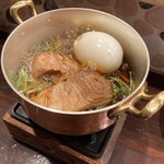 Tachigui Sakaba Choi - 銅鍋の熱々角煮　６５０円