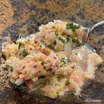 カーサ・デル・チーボ - 八戸産の毛蟹と生海胆の贅沢な組合せ