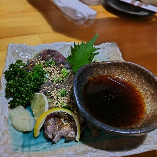 小松屋 - 料理写真:地鶏のタタキ