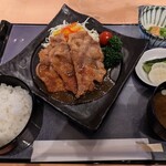 河口湖カントリークラブ - 富士桜ポーク生姜焼き膳 \2,090