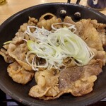 吉野家 - 鉄板牛カルビ アップ