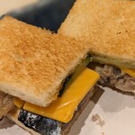 肴屋 魚まる - 鯖サンド