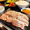 焼肉三松 - 【サムギョプサル定食】肉屋直営のカジュアルモダンな鶴橋焼肉ランチ〜♪