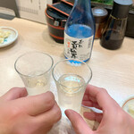 Sahei Sushi - 奈良の純米酒・貴仙寿の冷酒をいただきました♡