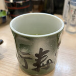 Sahei Sushi - 熱々のお茶も美味しかったですよ。