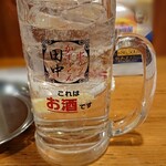 串カツ田中 - 定番レモンサワー偶数 、奇数でガッツリ飲みたかったぞ！