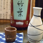 大納言本家 - 竹葉 能登上撰（お猪口は竹模様を選びます）