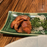 松庵 韓菜房 - タレ味噌二種盛り合わせ