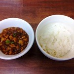 ミニ麻婆飯（特注別皿）
