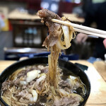 すき焼･鍋物 なべや - 牛肉鉄鍋リフト