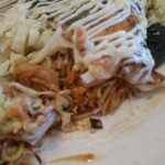 Okonomiyaki Ebisuya - お好み焼肉玉入りそば入り